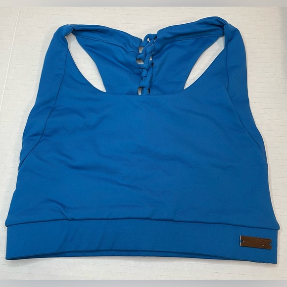 Gymshark Horizon Sport Lace Up Back Bikini Top - Picture 1 of 7